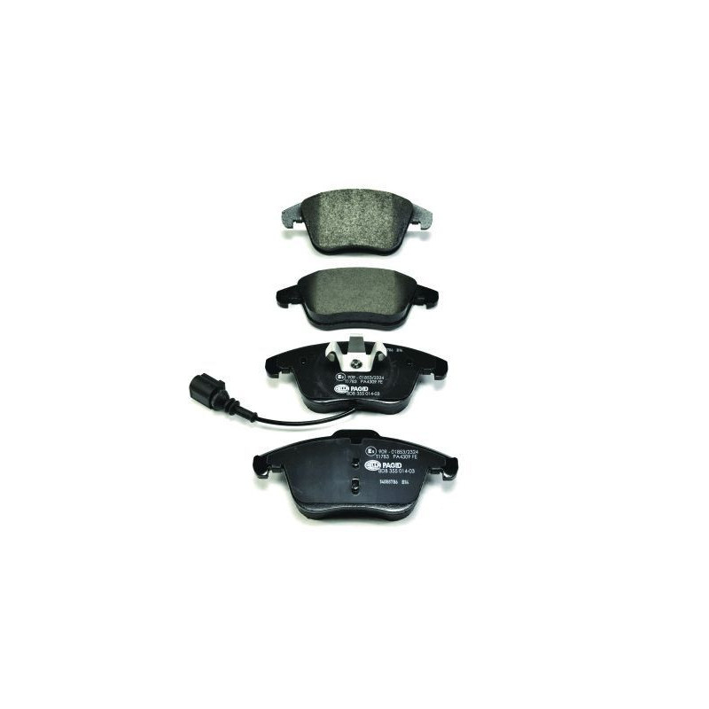 Pastiglie freno asse anteriore - HELLA BRAKE