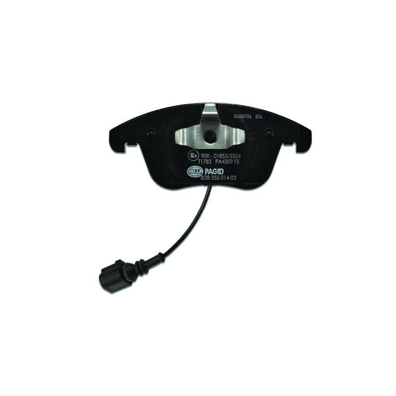 Pastiglie freno asse anteriore - HELLA BRAKE