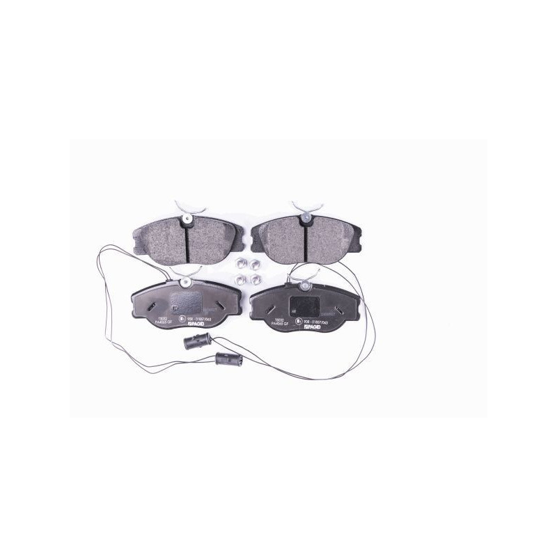 Pastiglie freno asse anteriore - HELLA BRAKE