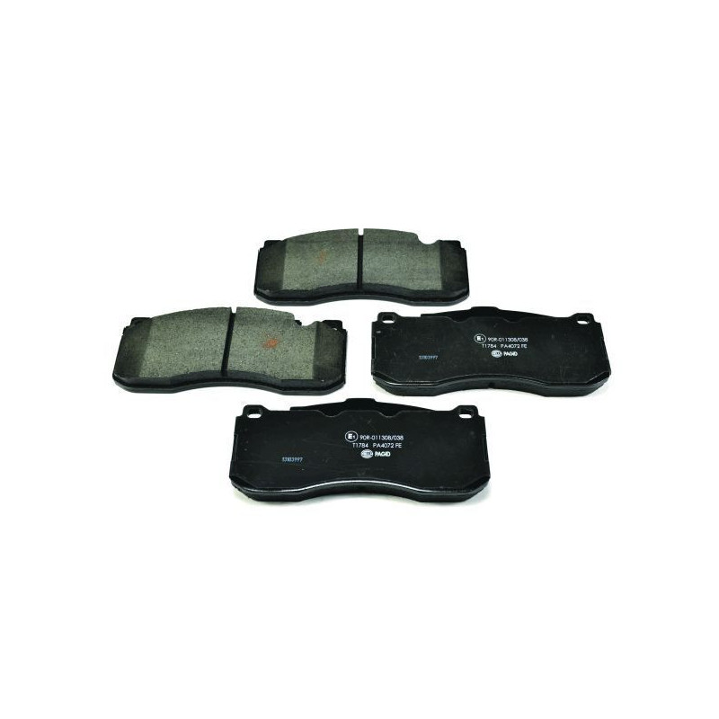 Pastiglie freno asse anteriore - HELLA BRAKE