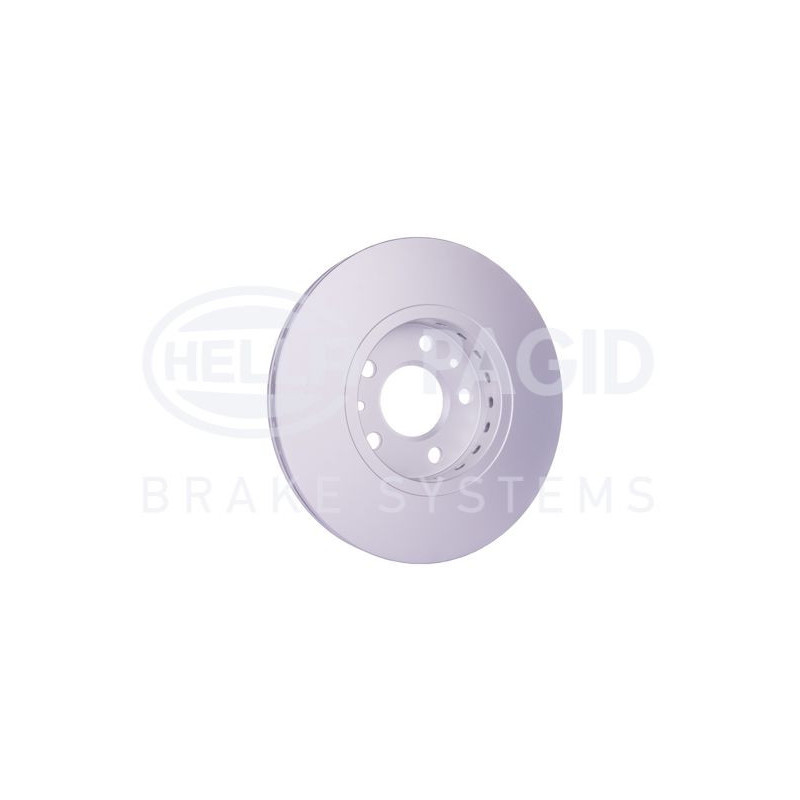 Disco freno asse anteriore - HELLA BRAKE