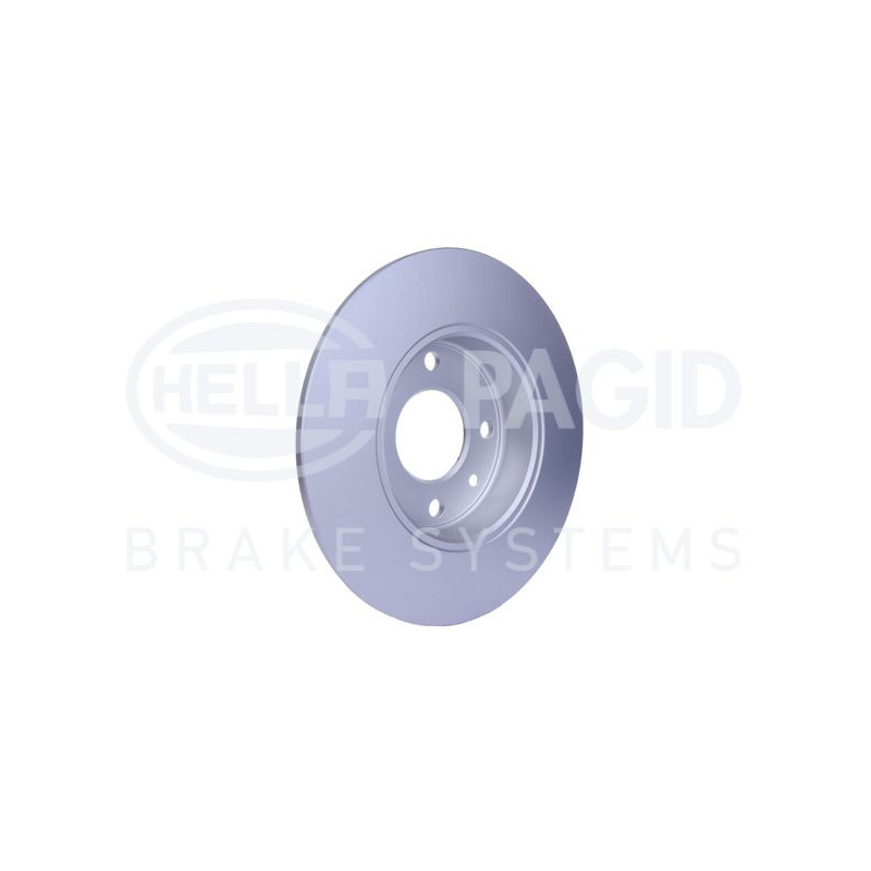 Disco freno asse anteriore - HELLA BRAKE