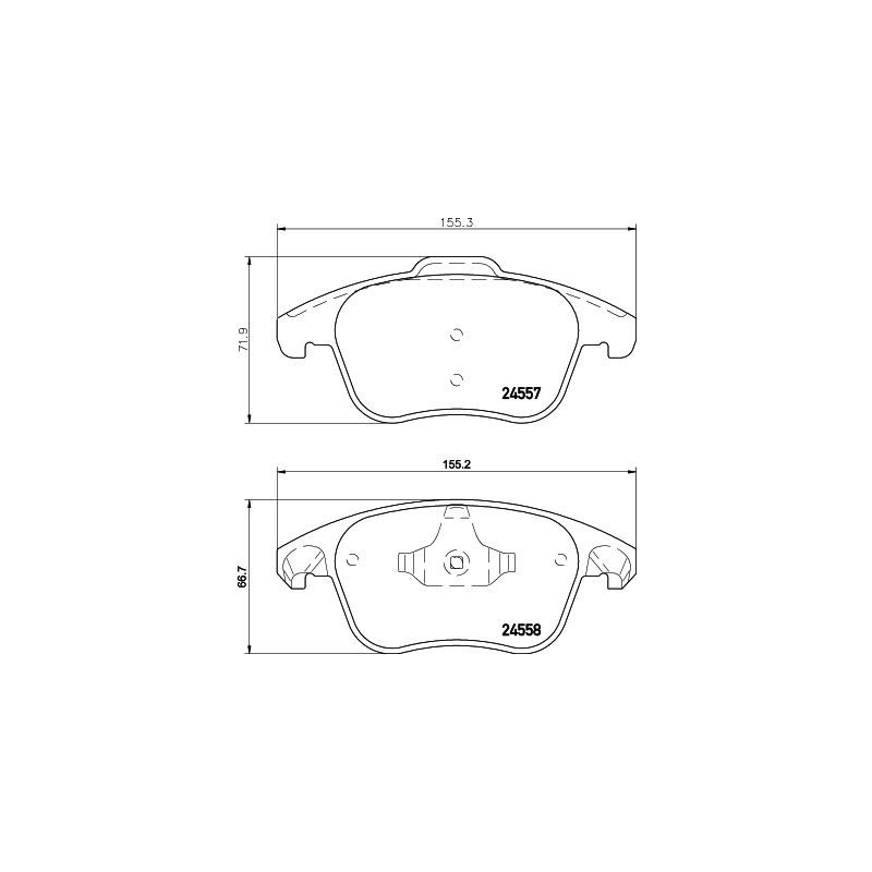 Pastiglie freno asse anteriore - HELLA BRAKE