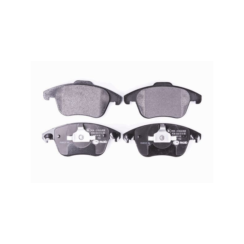 Pastiglie freno asse anteriore - HELLA BRAKE