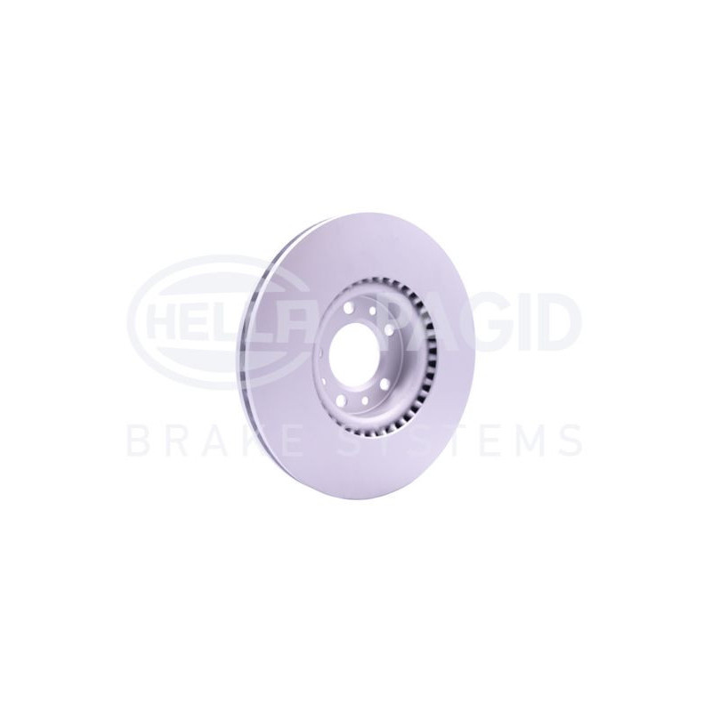 Disco freno asse anteriore - HELLA BRAKE