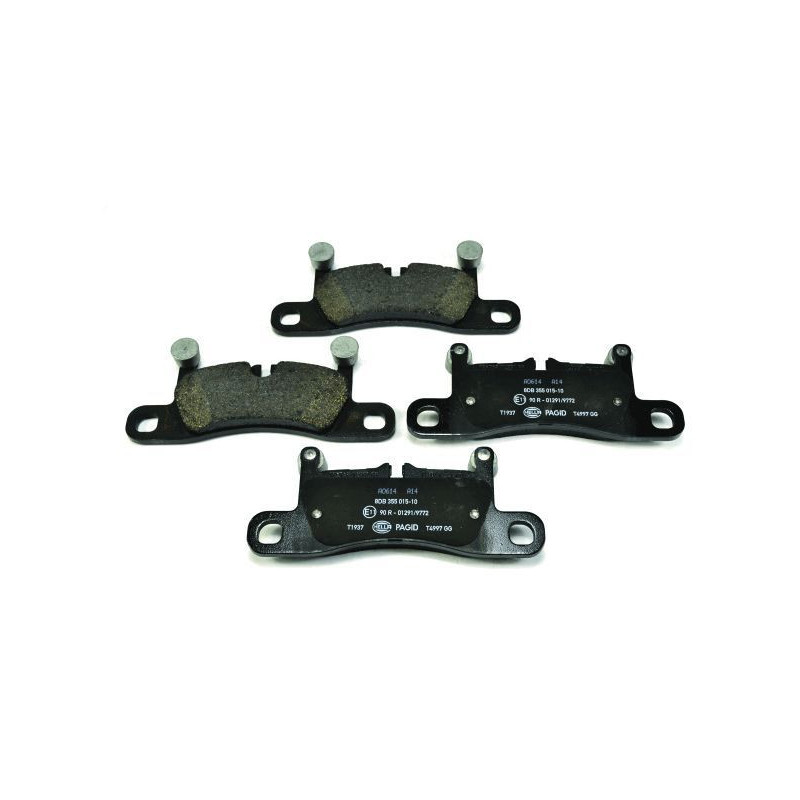 Pastiglie freno asse posteriore - HELLA BRAKE