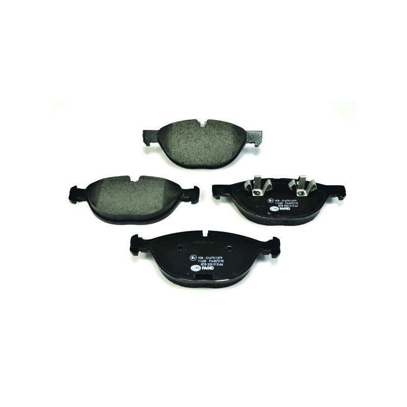 Pastiglie freno asse anteriore - HELLA BRAKE