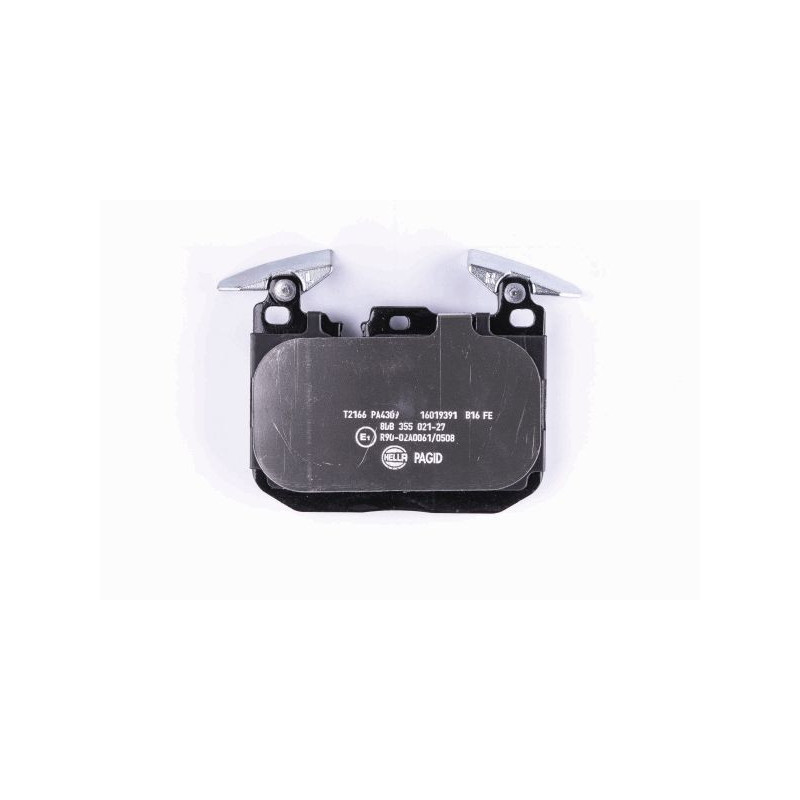 Pastiglie freno asse anteriore - HELLA BRAKE