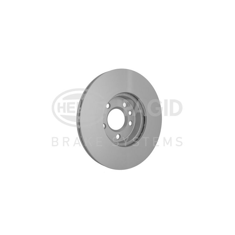 Disco freno asse anteriore - HELLA BRAKE