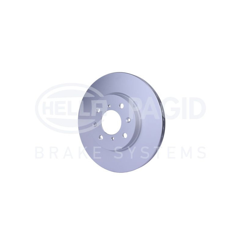 Disco freno asse anteriore - HELLA BRAKE