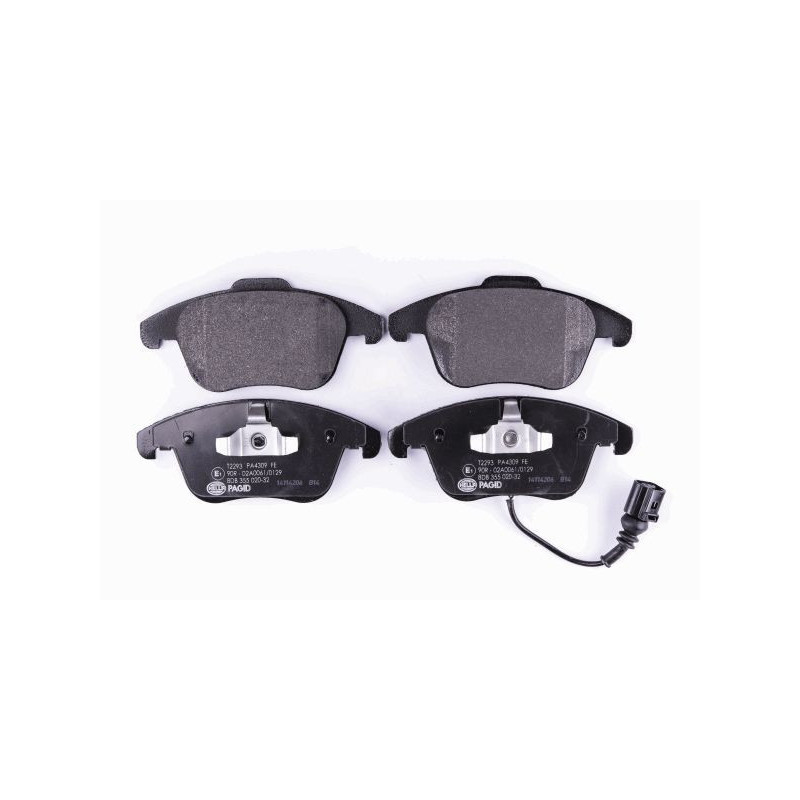 Pastiglie freno asse anteriore - HELLA BRAKE