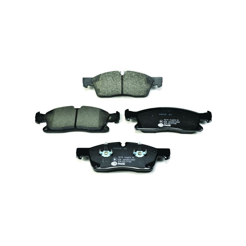 Pastiglie freno asse anteriore - HELLA BRAKE