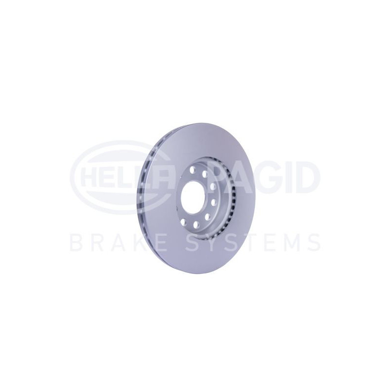 Disco freno asse anteriore - HELLA BRAKE