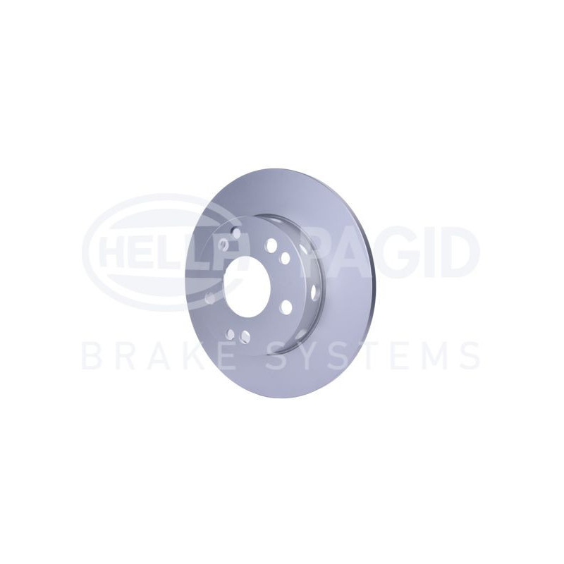 Disco freno asse anteriore - HELLA BRAKE