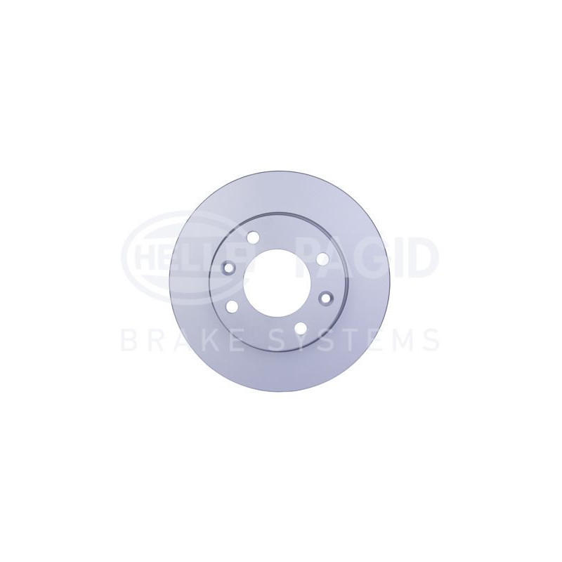 Disco freno asse posteriore - HELLA BRAKE