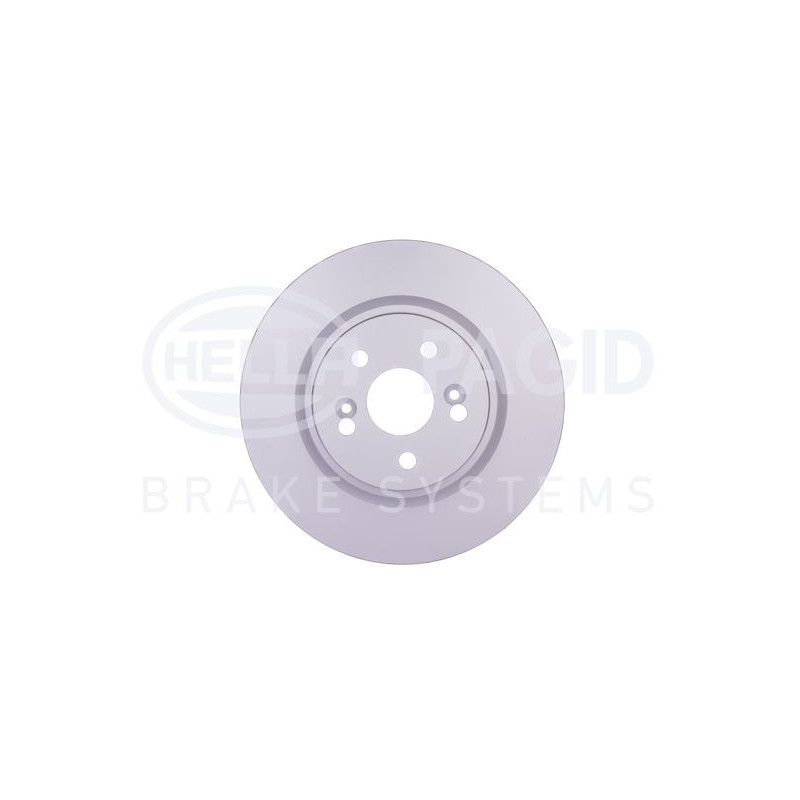 Disco freno asse anteriore - HELLA BRAKE