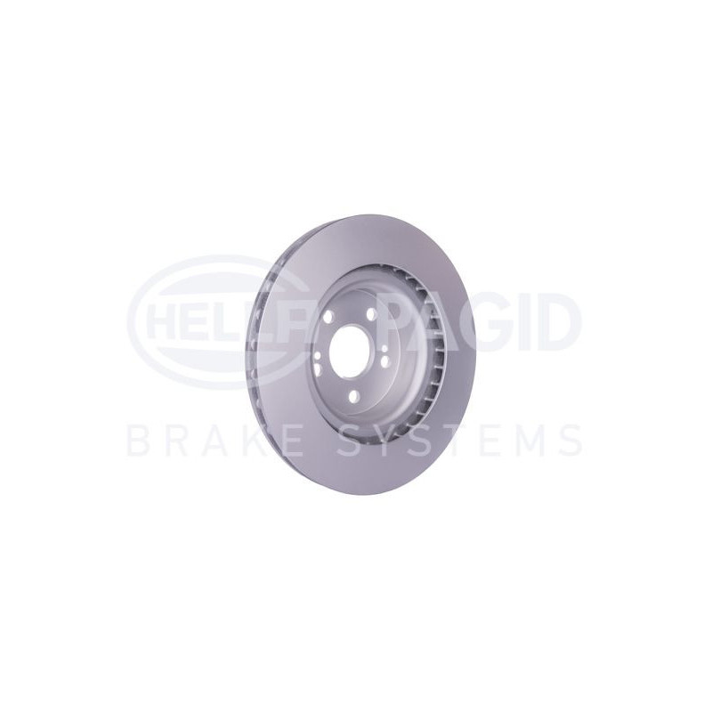 Disco freno asse anteriore - HELLA BRAKE