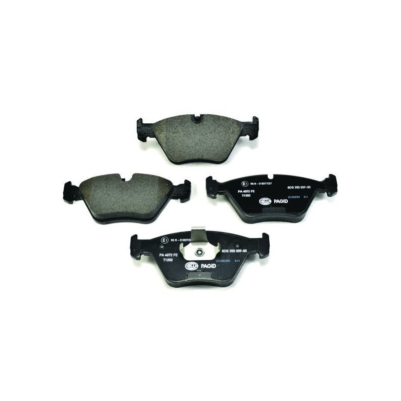 Pastiglie freno asse anteriore - HELLA BRAKE