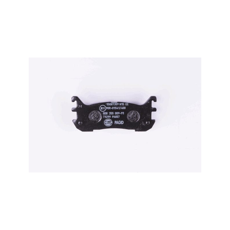Pastiglie freno asse posteriore - HELLA BRAKE