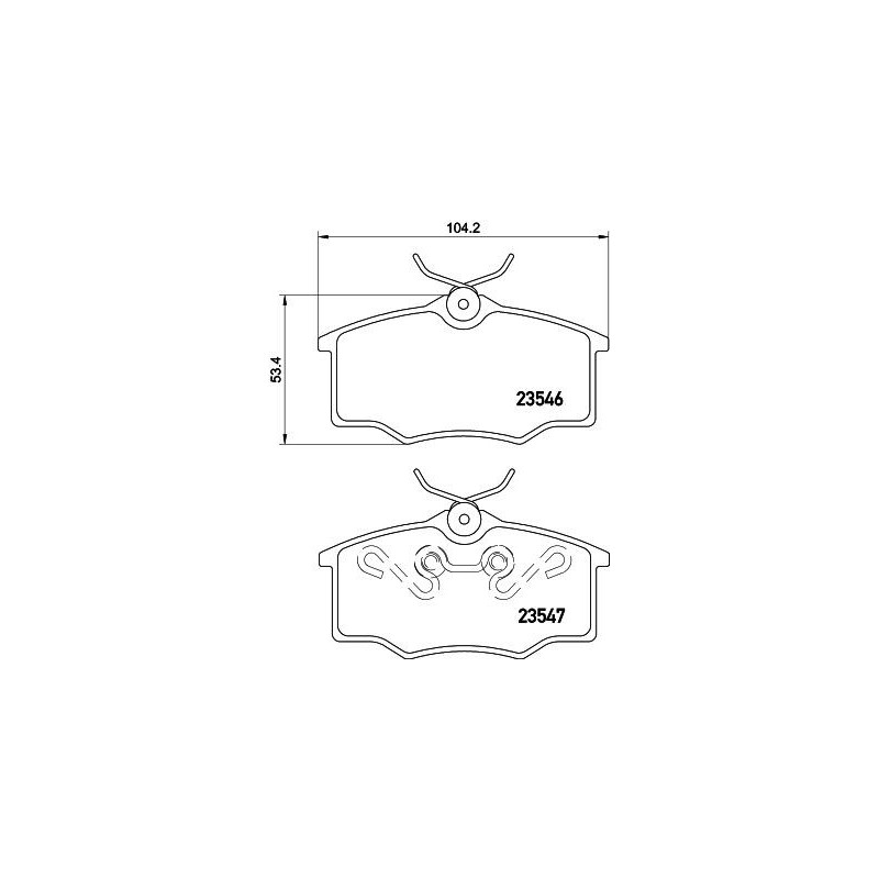 Pastiglie freno asse anteriore - PAGID
