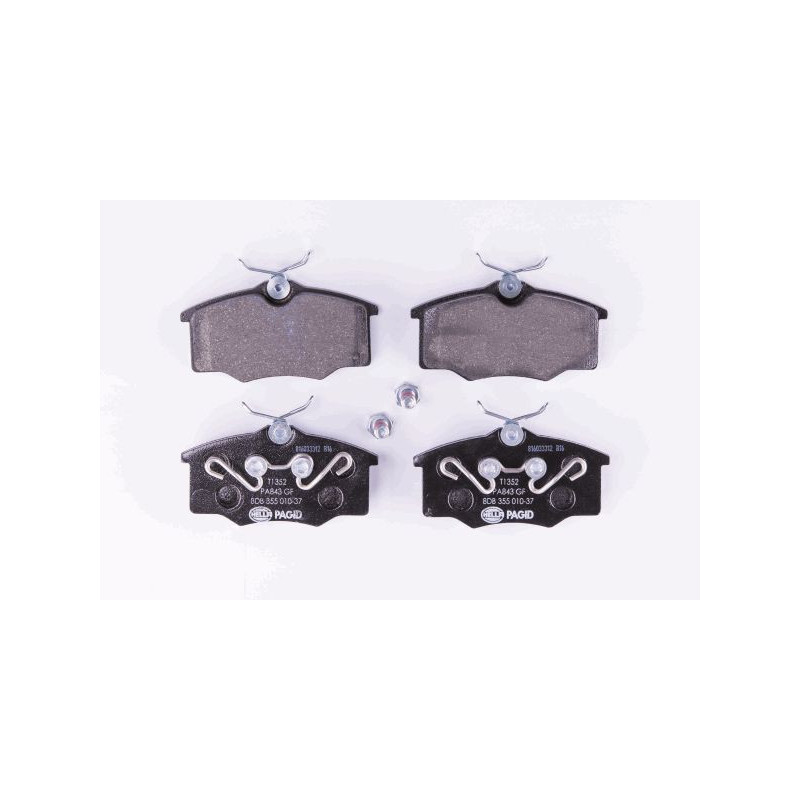 Pastiglie freno asse anteriore - PAGID