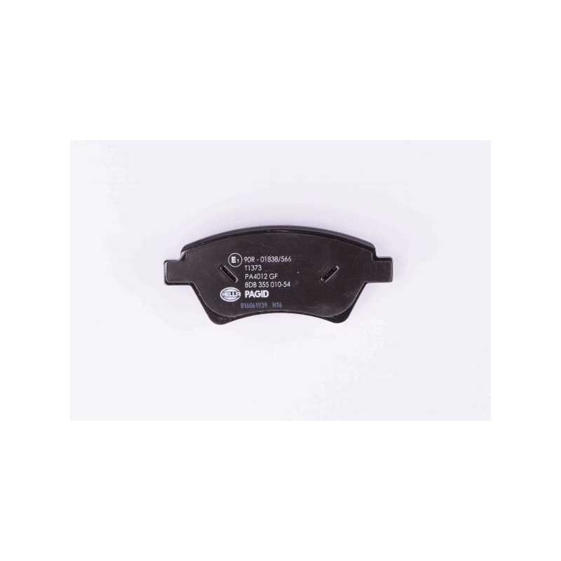 Pastiglie freno asse anteriore - HELLA BRAKE