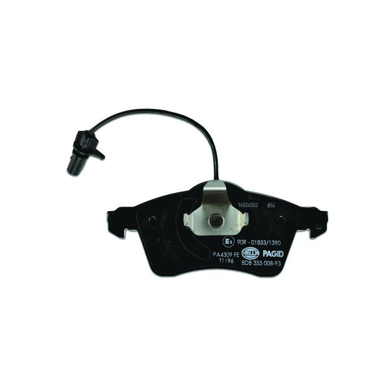 Pastiglie freno asse anteriore - HELLA BRAKE