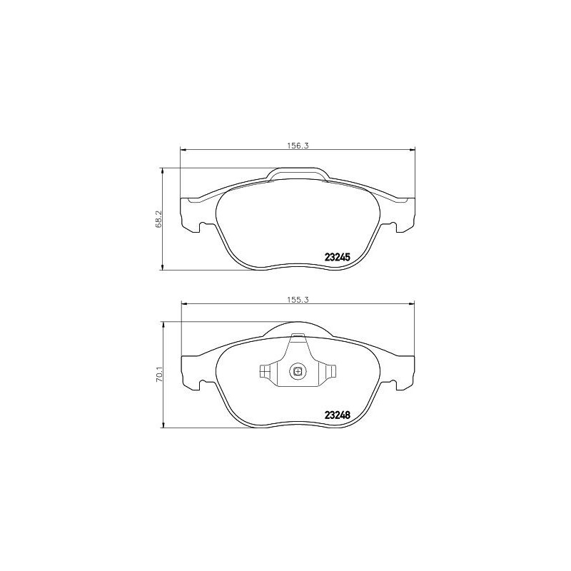 Pastiglie freno asse anteriore - HELLA BRAKE