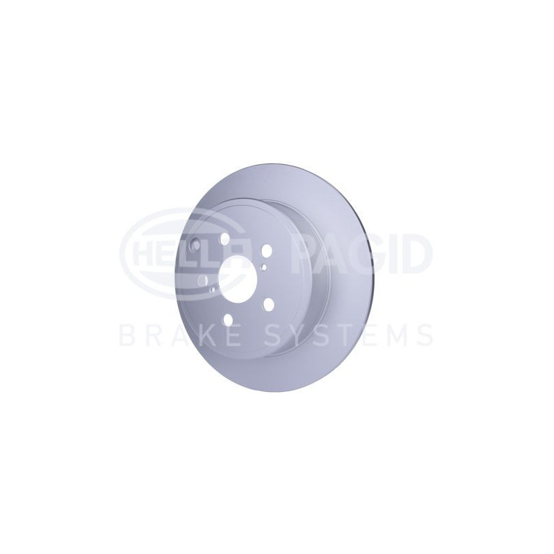 Disco freno asse posteriore - HELLA BRAKE
