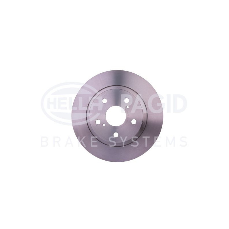 Disco freno asse posteriore - HELLA BRAKE
