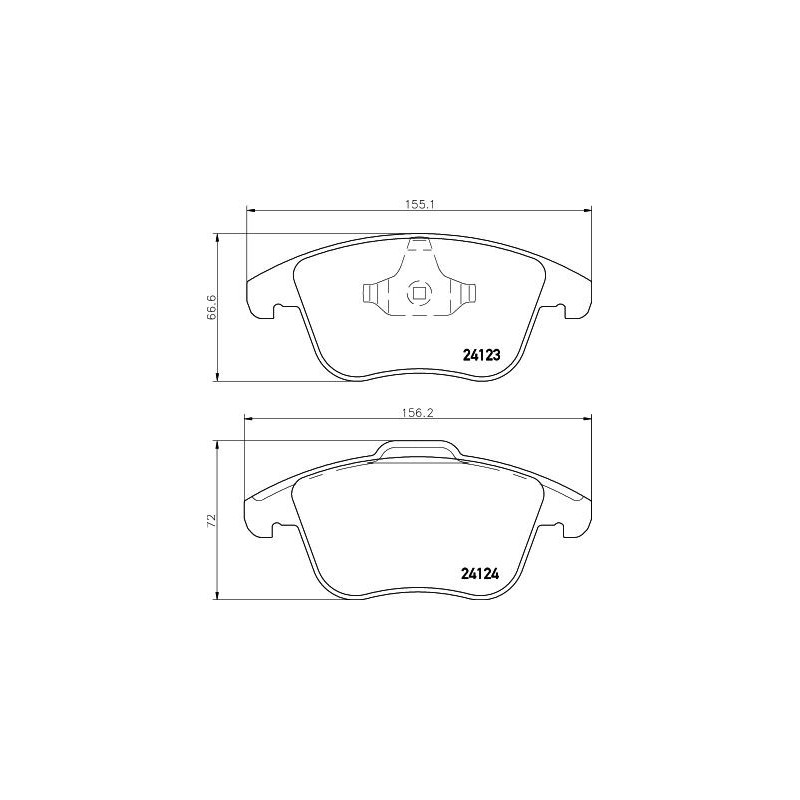 Pastiglie freno asse anteriore - HELLA BRAKE