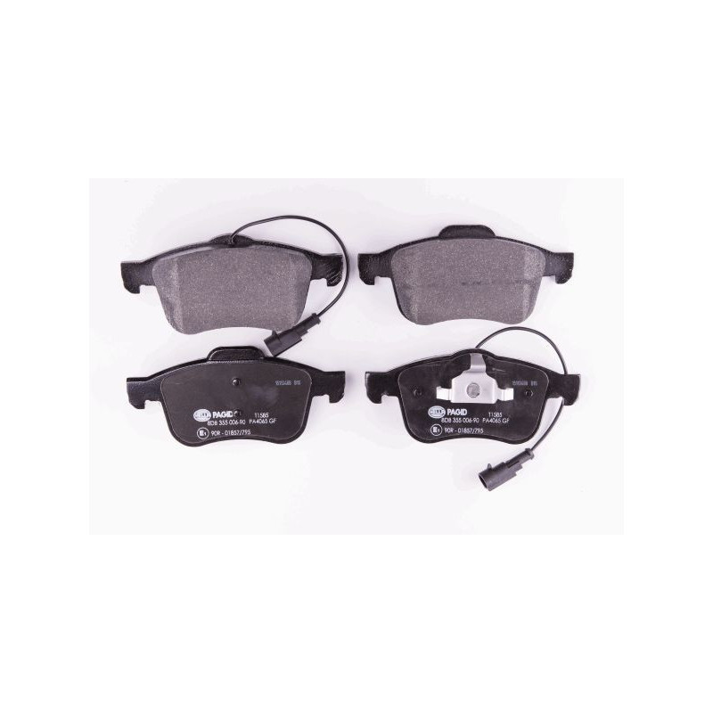 Pastiglie freno asse anteriore - HELLA BRAKE