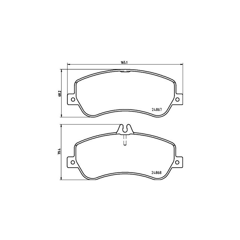Pastiglie freno asse anteriore - HELLA BRAKE