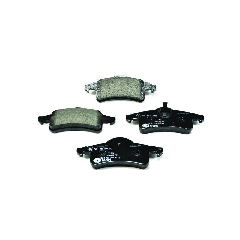 Pastiglie freno asse posteriore - HELLA BRAKE