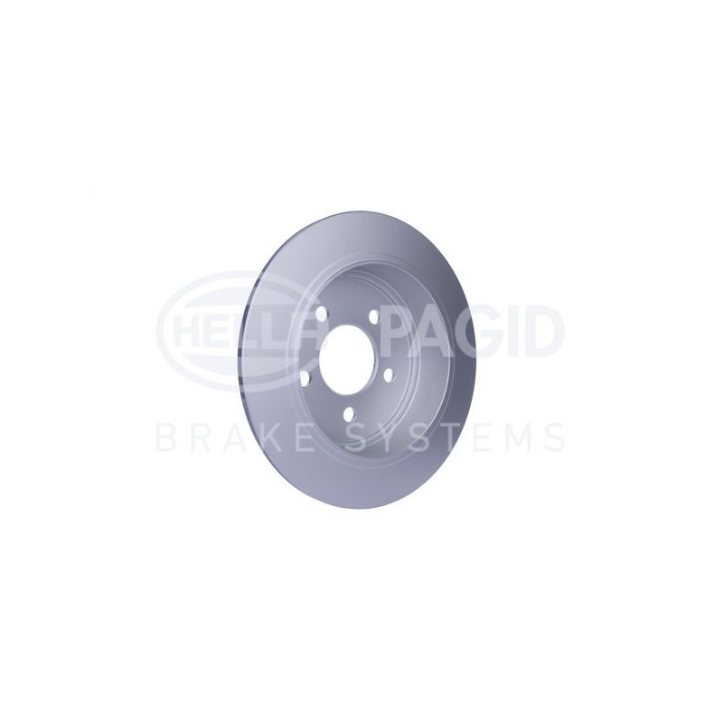 Disco freno asse posteriore - HELLA BRAKE