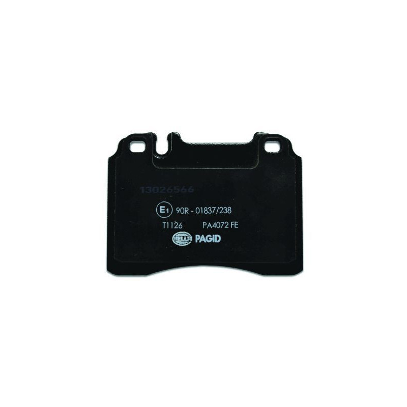 Pastiglie freno asse anteriore - HELLA BRAKE