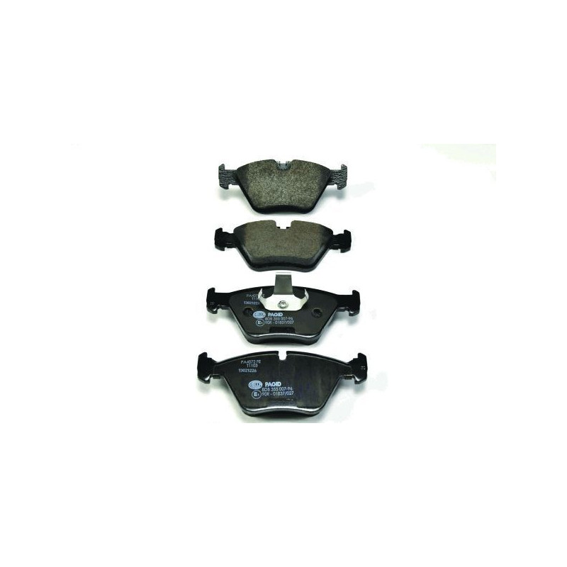 Pastiglie freno asse anteriore - HELLA BRAKE