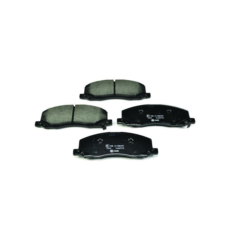 Pastiglie freno asse anteriore - HELLA BRAKE