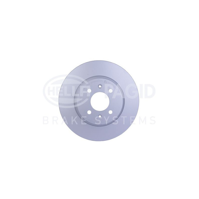 Disco freno asse anteriore - HELLA BRAKE
