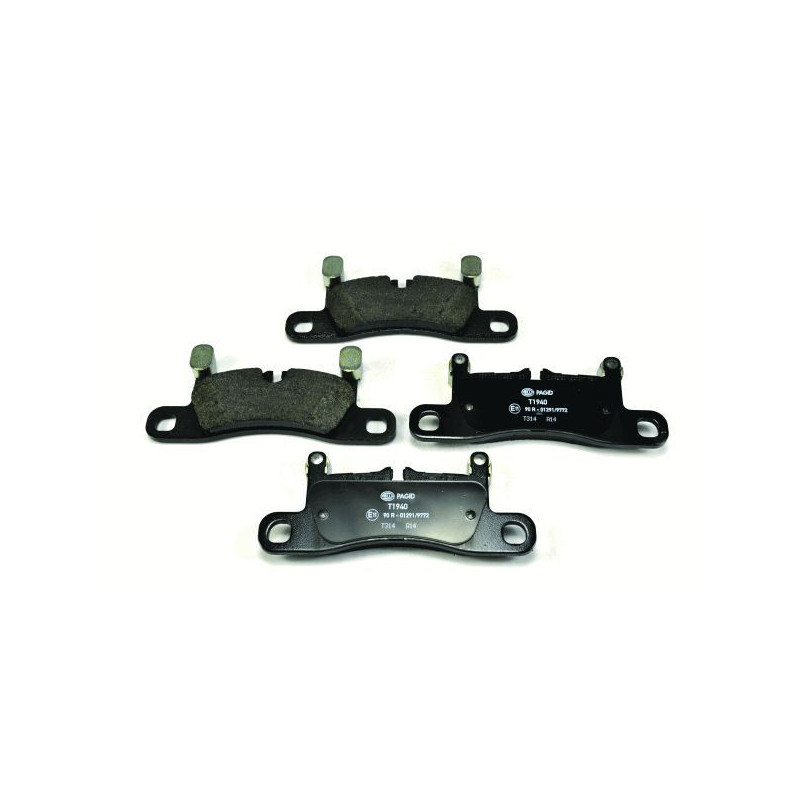 Pastiglie freno asse posteriore - HELLA BRAKE