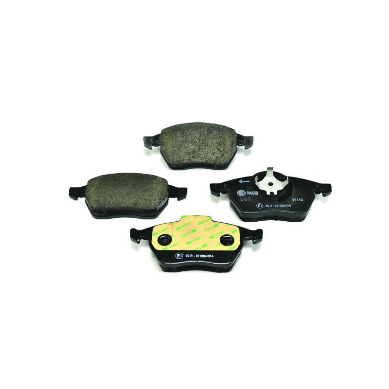 Pastiglie freno asse anteriore - HELLA BRAKE