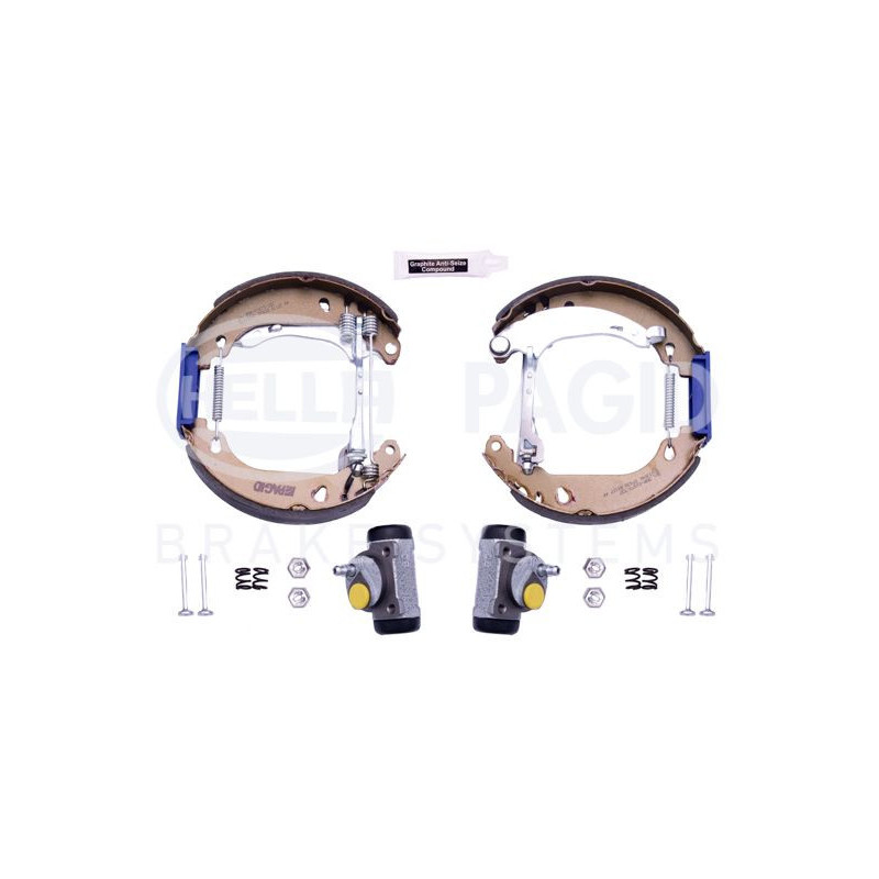 Ganasce freno - HELLA BRAKE