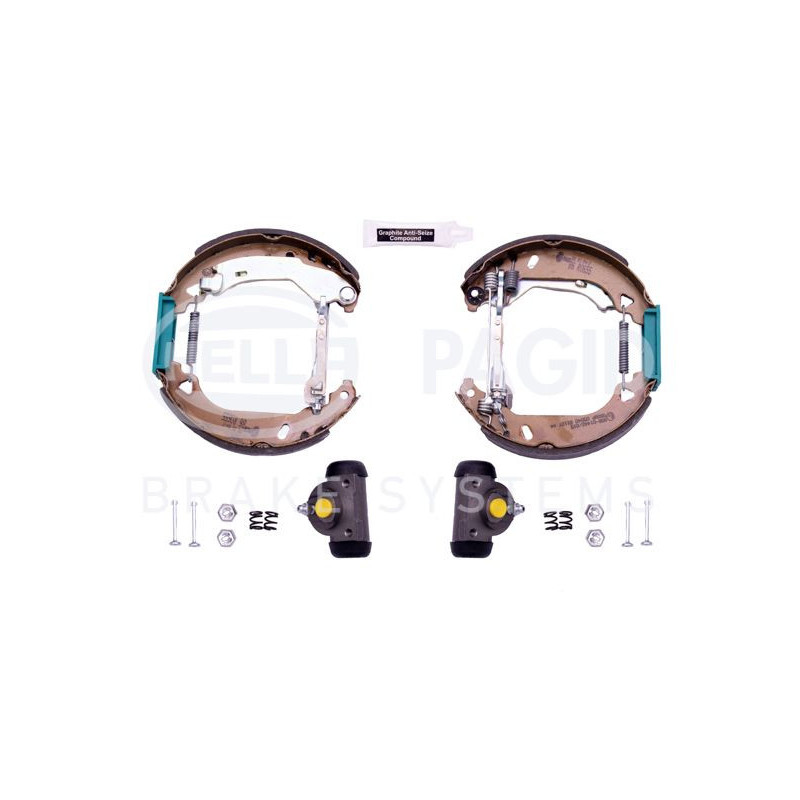 Ganasce freno - HELLA BRAKE