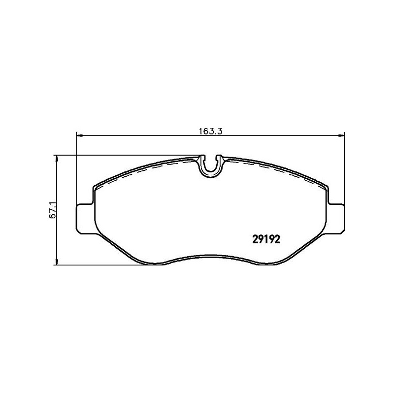 Pastiglie freno asse anteriore - HELLA BRAKE