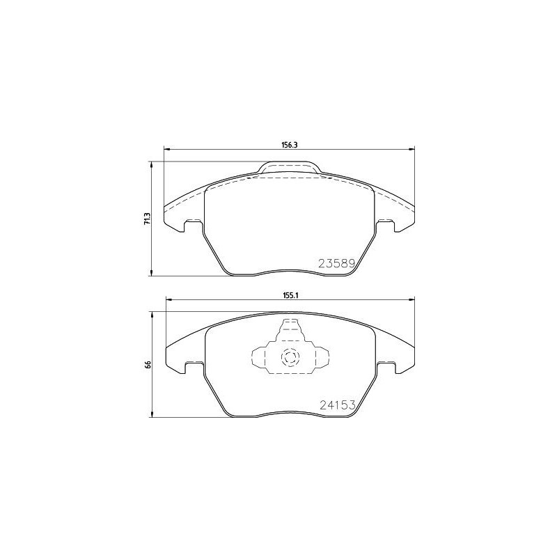 Pastiglie freno asse anteriore - HELLA BRAKE