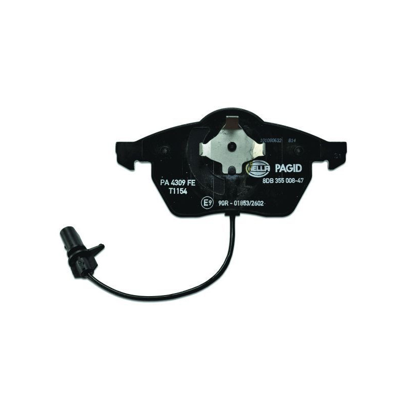 Pastiglie freno asse anteriore - HELLA BRAKE