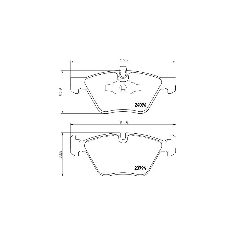 Pastiglie freno asse anteriore - HELLA BRAKE