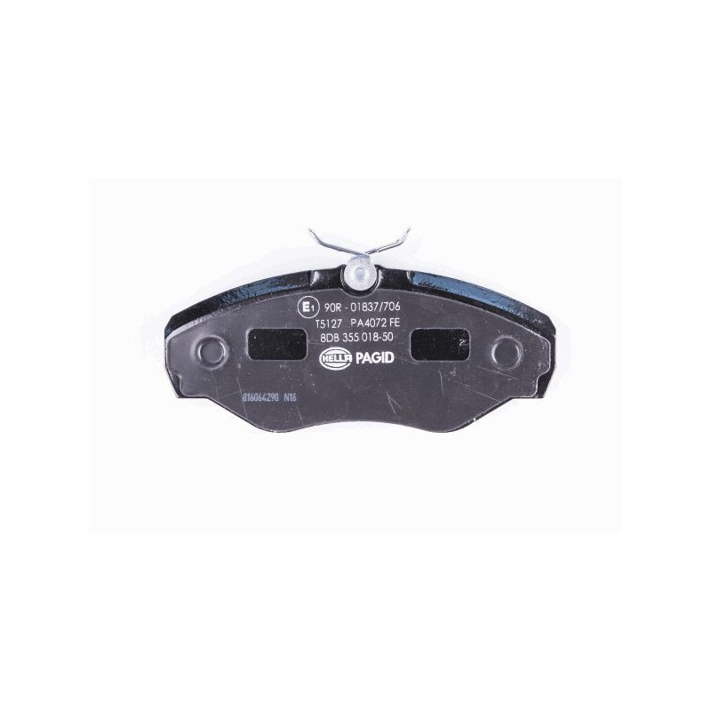 Pastiglie freno asse anteriore - HELLA BRAKE