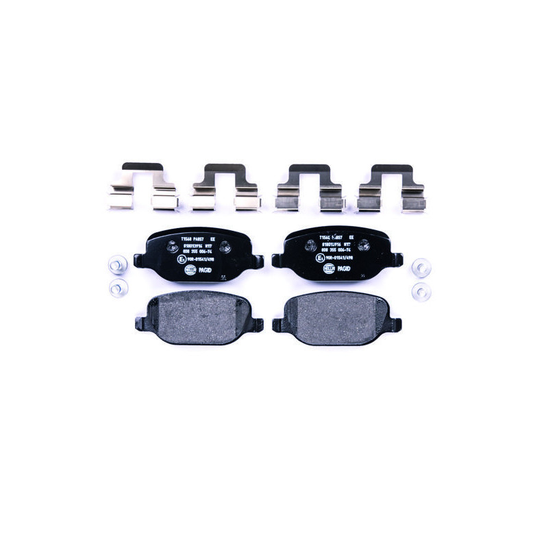 Pastiglie freno asse posteriore - HELLA BRAKE