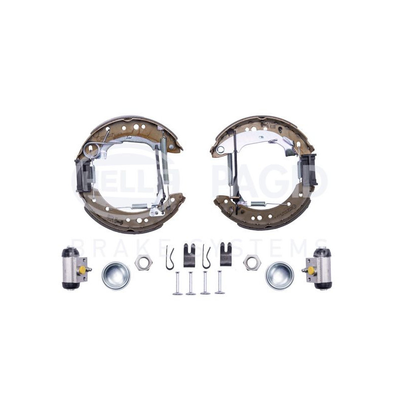 Ganasce freno - HELLA BRAKE